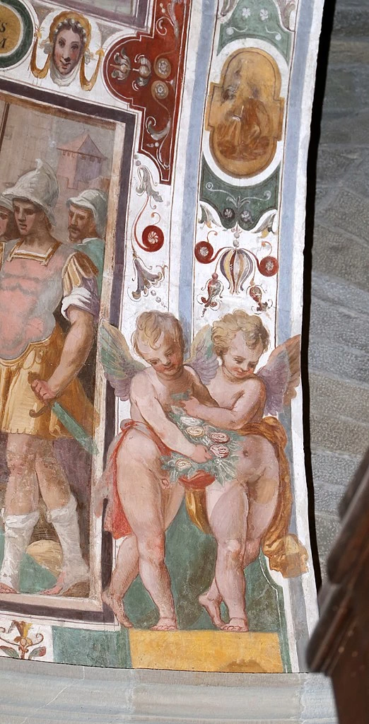 Storie di San Romolo. Angeli - Duomo di Fiesole